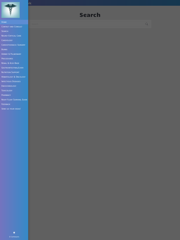 Screenshot #5 pour NMCSD ICU Handbook