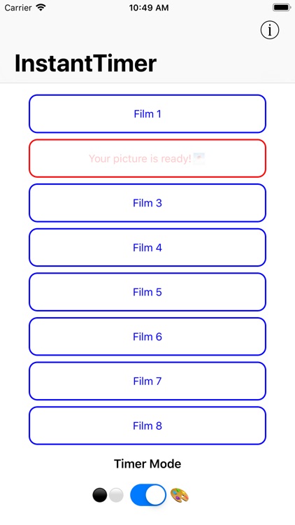 InstanTimer: Instant Photos