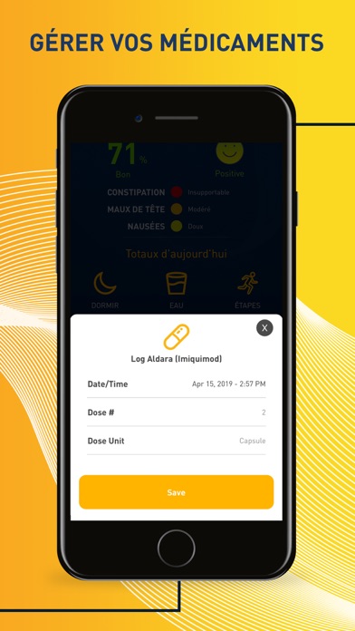 Screenshot #2 pour chemoWave: cancer care tool
