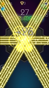 Merge Rings Neon screenshot