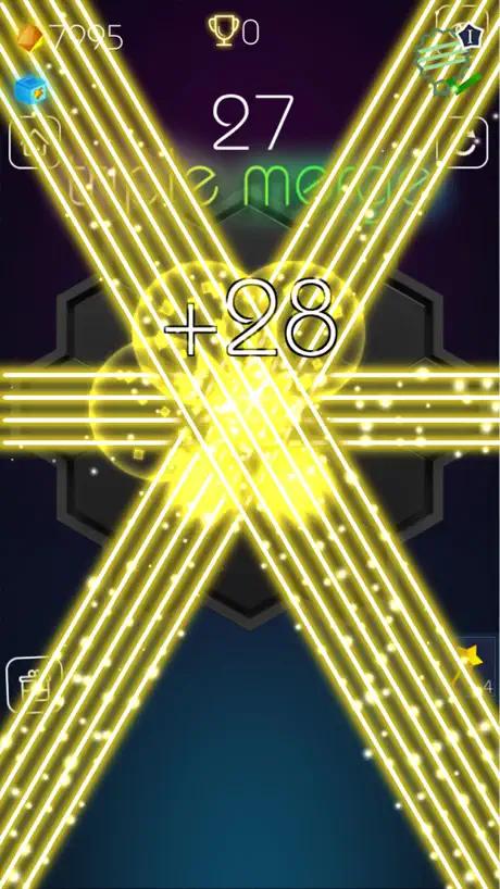 Merge Rings Neon