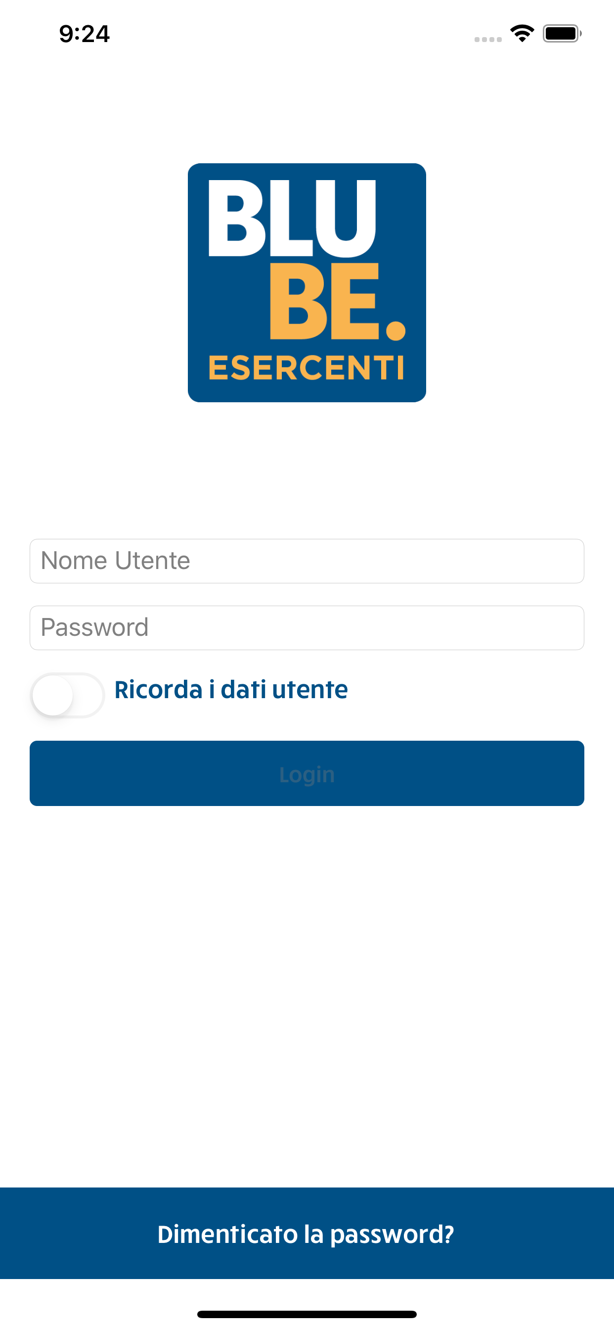 Bluticket Card Esercente