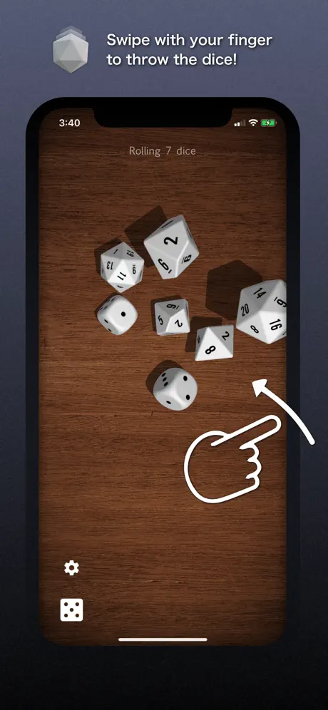Tabletop Dice Roller
