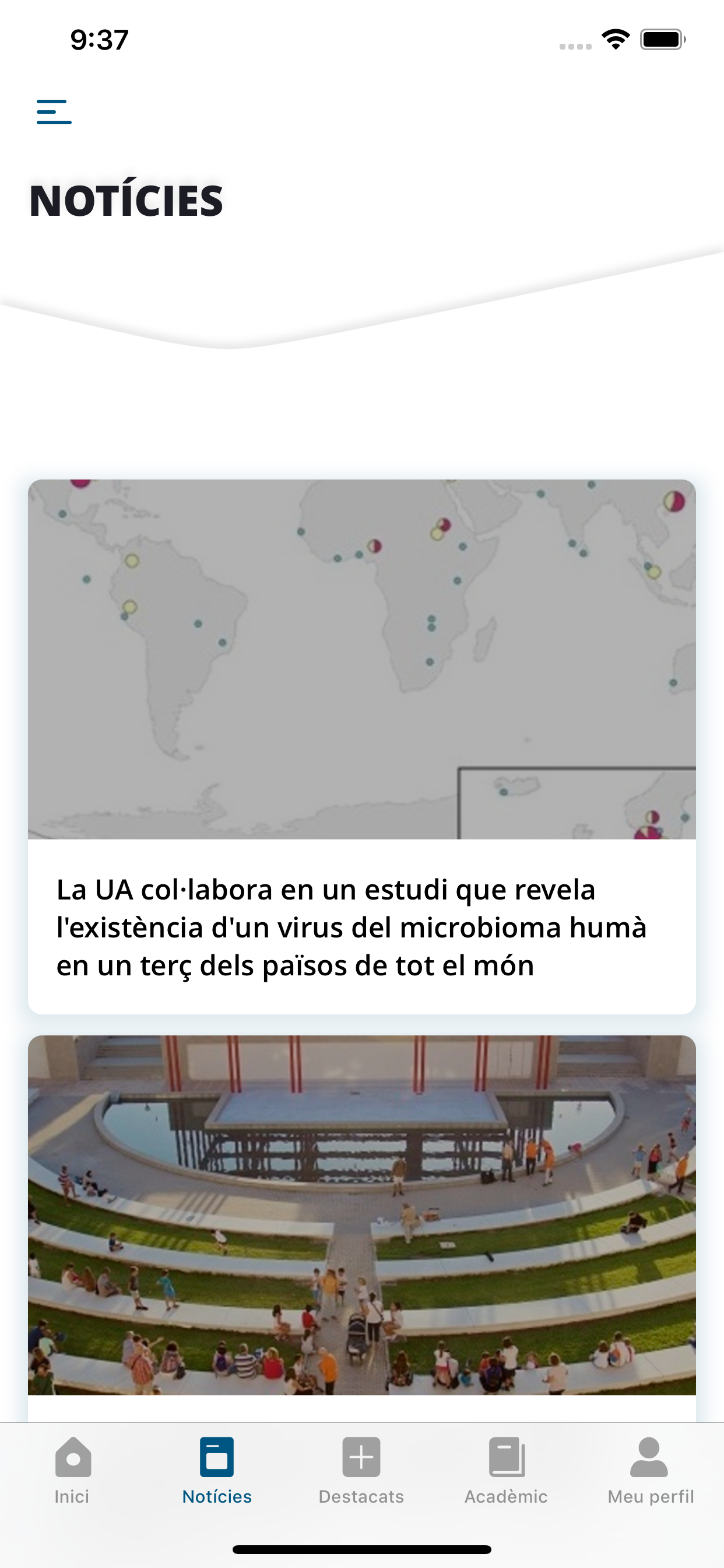 appUA, Universitat d'Alacant screenshot 7