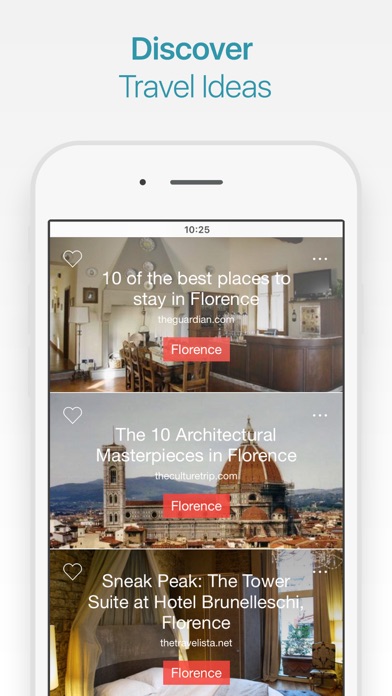 Florence Travel Guide and Map Screenshot