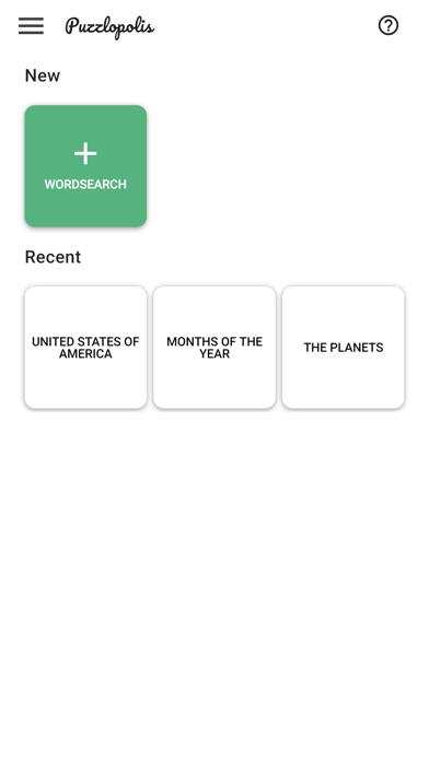 Word Search Maker iPhone screenshot 3 - Education app