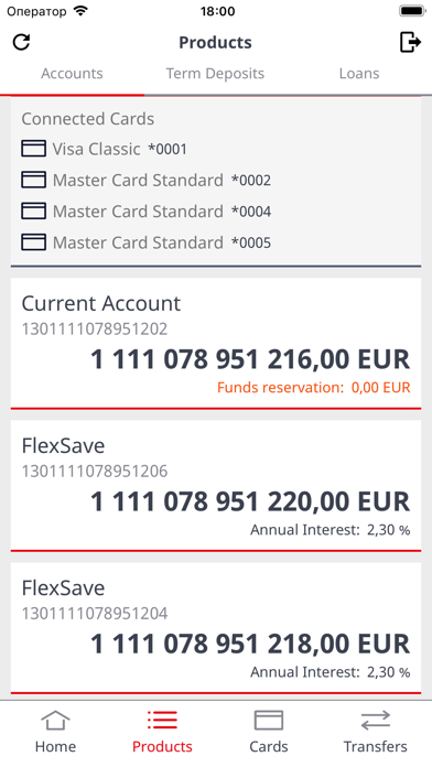 ProCredit m-banking NMacedonia screenshot 2