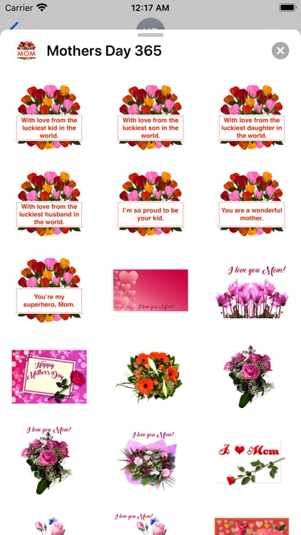Mother's Day 365 Stickers screenshot-5
