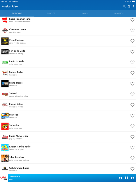 Screenshot #4 pour Musica Salsa