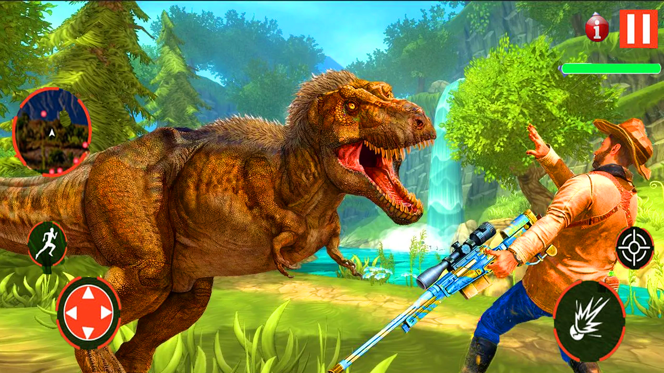 Dinosaur Game: Gun Shooting 3D