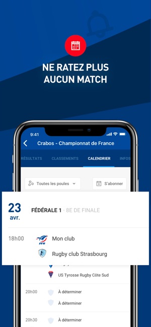 FFR Compétitions(圖5)-速報App