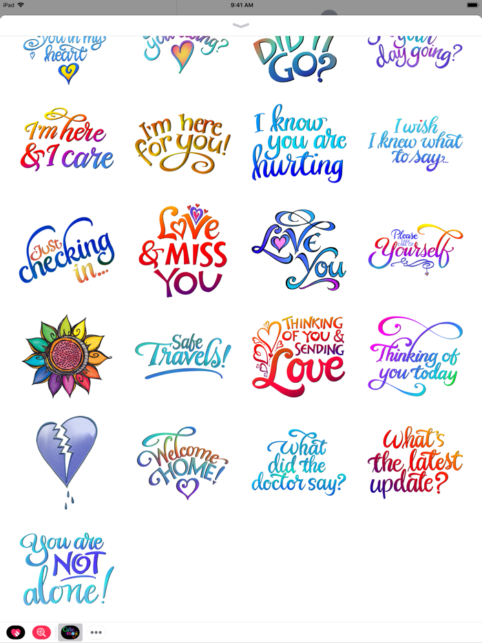 Care-Moji Stickers