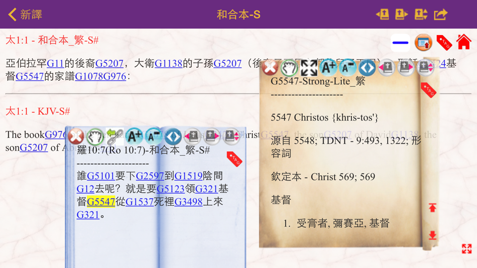 #4. 聖經研讀本 (iOS) 由: wwbibleus.org