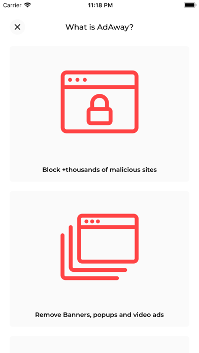AdAway - Security & Ad Blocker Screenshot
