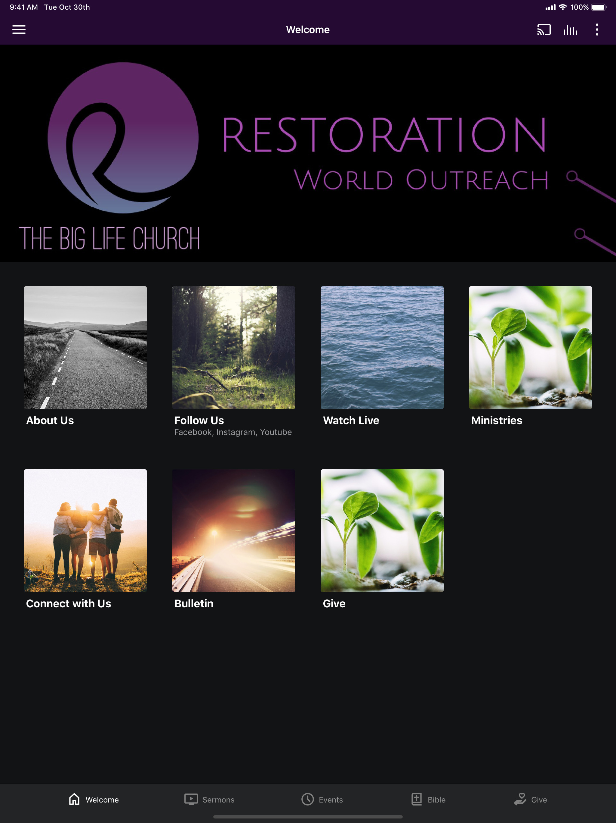 Restoration World Outreach, DE