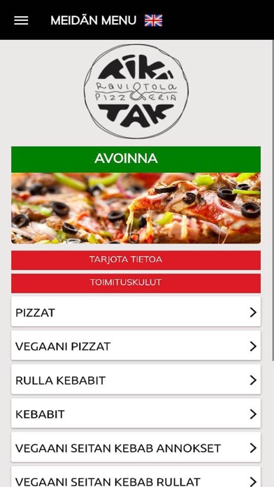 Tikitak Turku Pizza screenshot 2