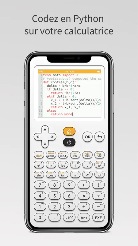 Calculatrice NumWorks screenshot 3 of 3
