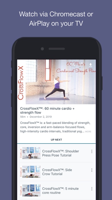 CrossFlow Yoga Screenshot