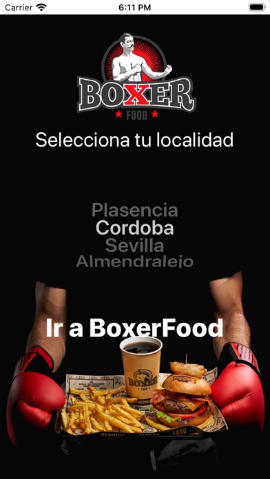 Screenshot #1 pour BoxerFood