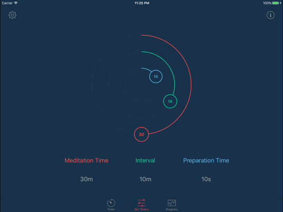 Ensō | Meditation Timer & Bell iPad screenshot 1 - Health & Fitness app