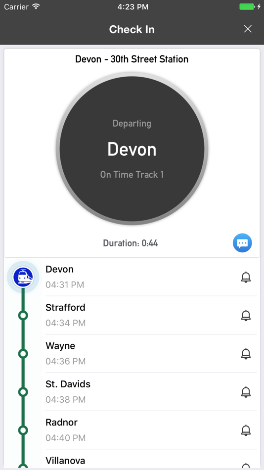 #4. onTime : Transit (iOS) Podle: Mobileware Inc.