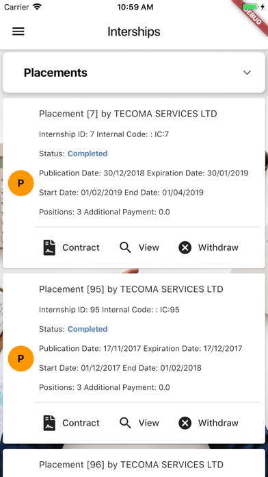 App screenshot