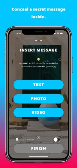 Game screenshot Heya: place eggs in AR! apk
