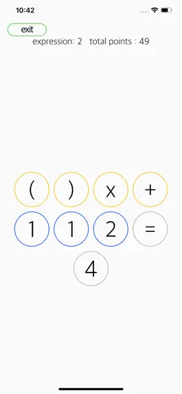 Game screenshot MathMate - expression puzzle apk