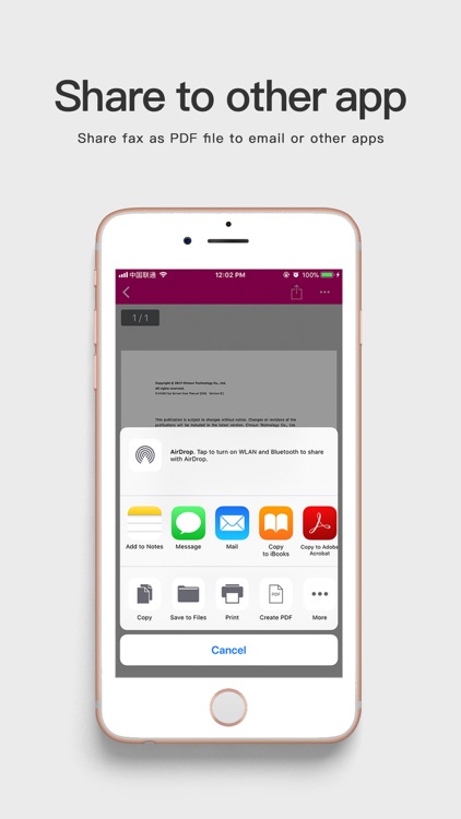 CimFAX FaxGo-Fax from Phone