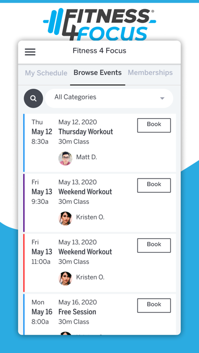 Screenshot #1 pour Fitness 4 Focus