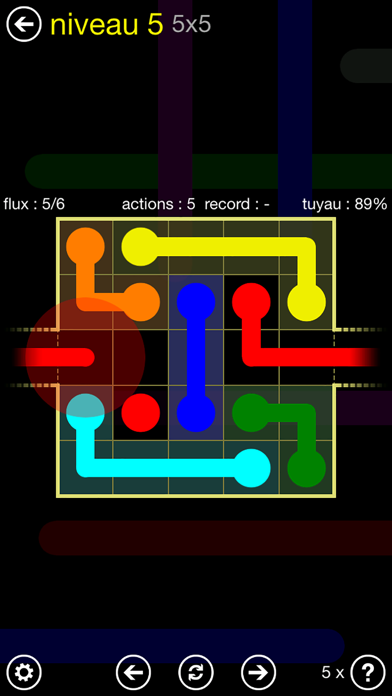 Screenshot #1 pour Flow Free: Warps