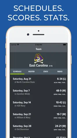 Game screenshot East Carolina Football App mod apk