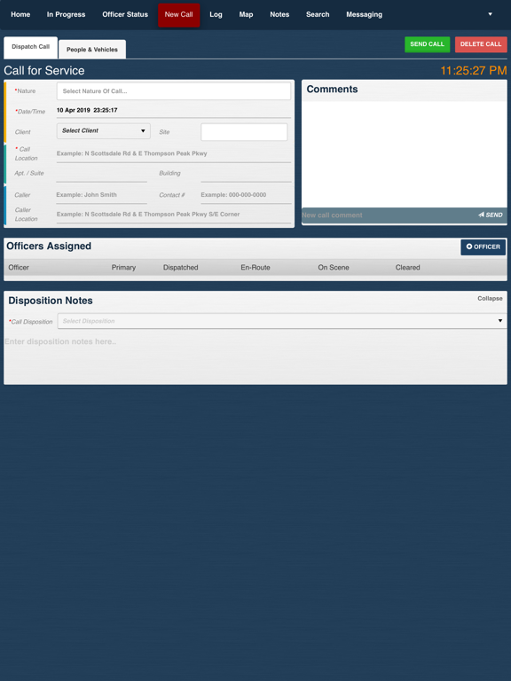 Orna Mobile iPad screenshot 1 - Business app