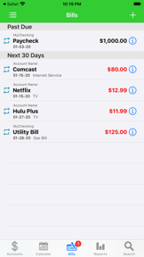 myAccount$ Lite screenshot