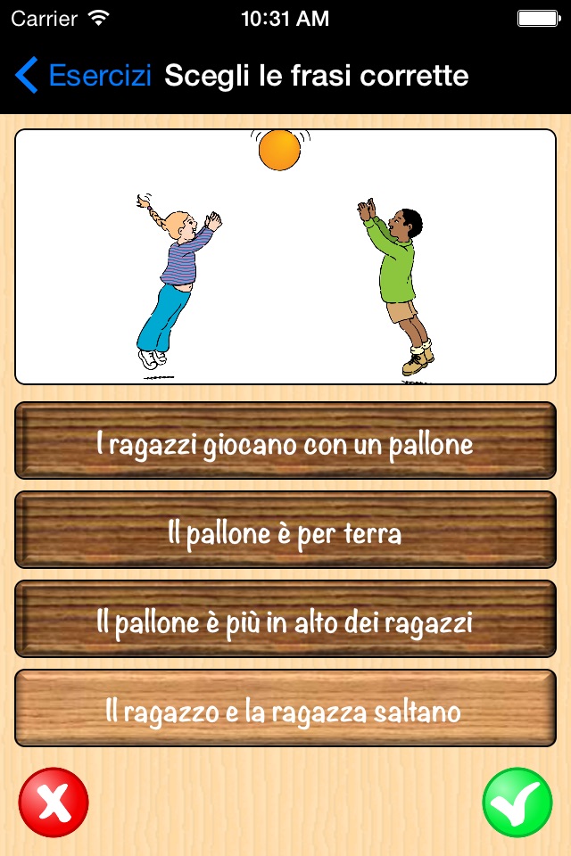 Montessori Read & Play Italian screenshot 2