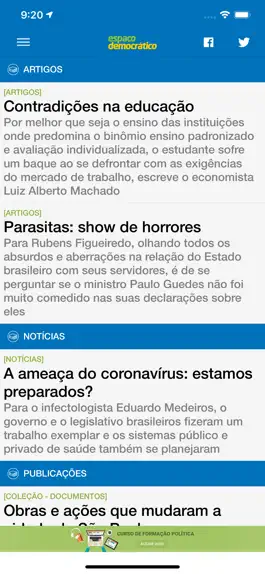 Game screenshot Espaço Democrático hack