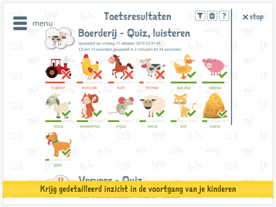 Kinderen Pools leren Pro iPad app afbeelding 5