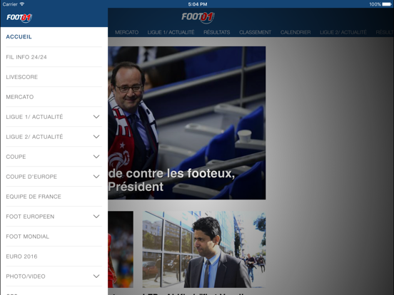 Screenshot #5 pour Foot01
