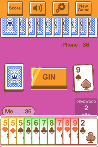 Gin Rummy The Card Game screenshot 3