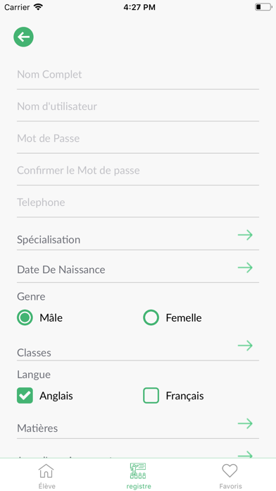 App screenshot