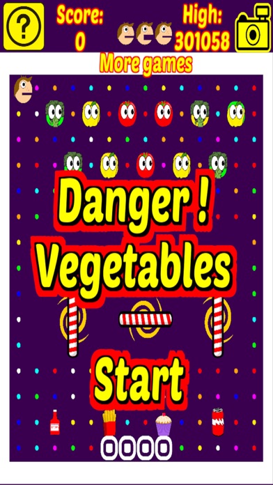 Danger Vegetables Screenshot