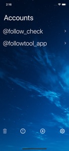 Follow Tool for Twitter screenshot #1 for iPhone