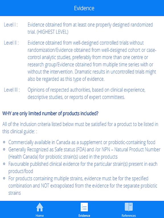 Probiotic Guide USA iPad screenshot 4 - Medical app