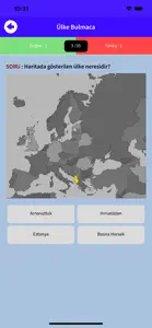 Ülke Bulmaca screenshot #5 for iPhone