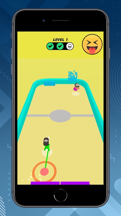 Disc Swing: Shooting Battle iPhone screenshot