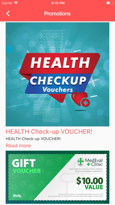 Screenshot 4 of e Health Care App