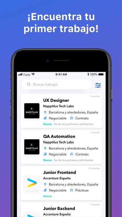 Screenshot #1 pour DADA - Empleo y prácticas