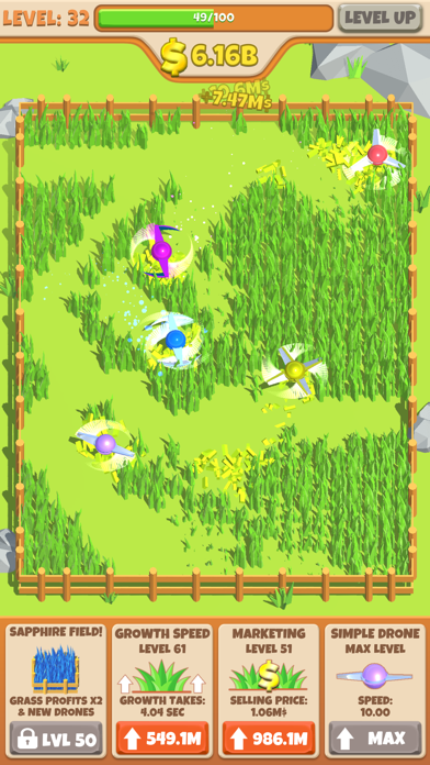 Idle Grass Cutterのおすすめ画像2