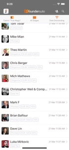 Investor CRM by Foundersuite screenshot #2 for iPhone