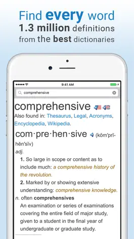 Game screenshot Dictionary and Thesaurus Pro apk